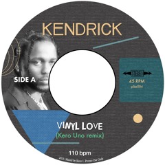 Kendrick - City Pop Love (Kero 1 Remix) on 7" VINYL