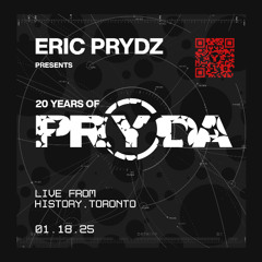 Eric Prydz - Live from History Toronto 2025 (FULL SET)