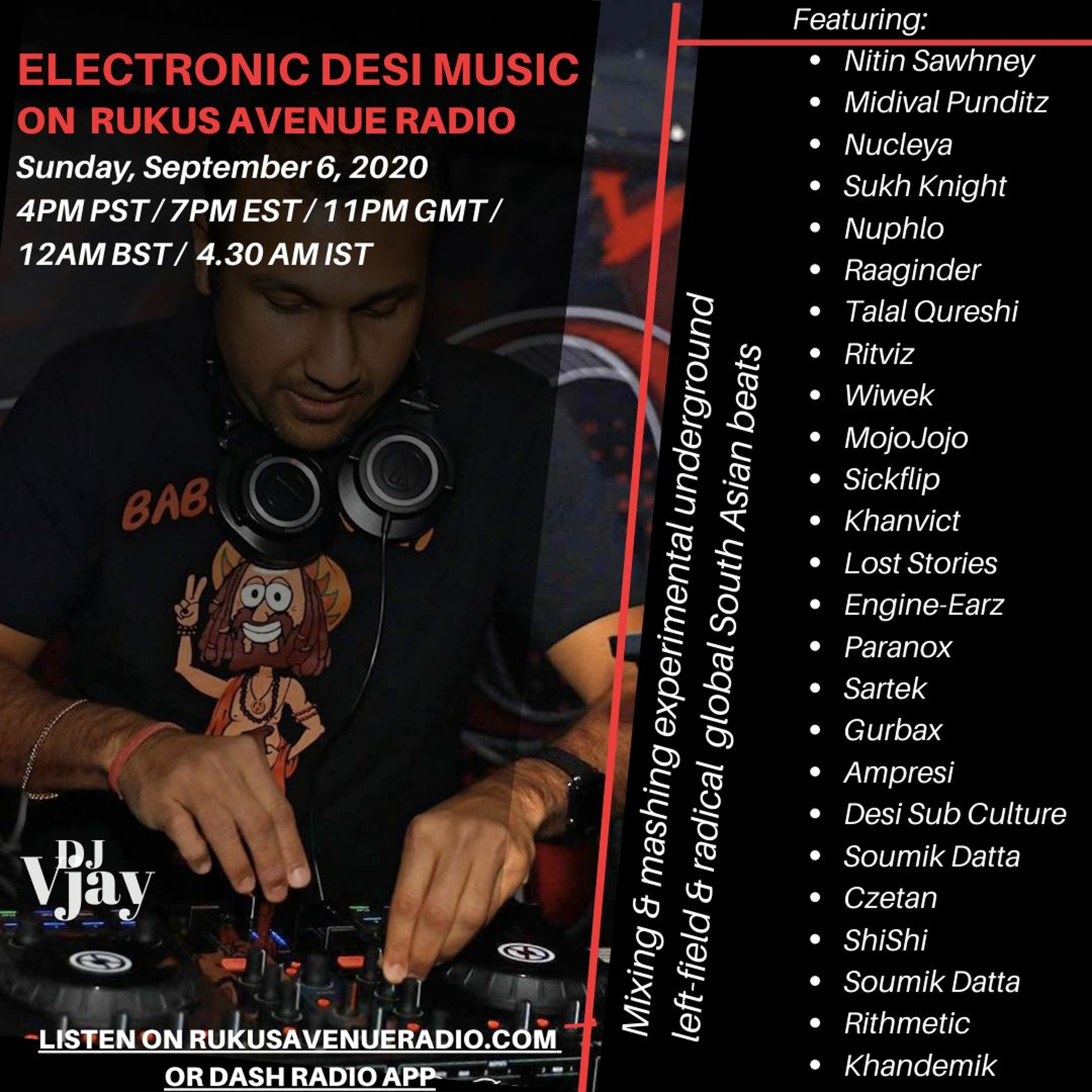 DJ Vjay - Electronic Desi Music