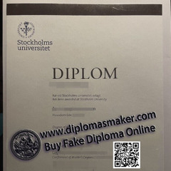 How to make a fake Stockholms Universitet degree online?