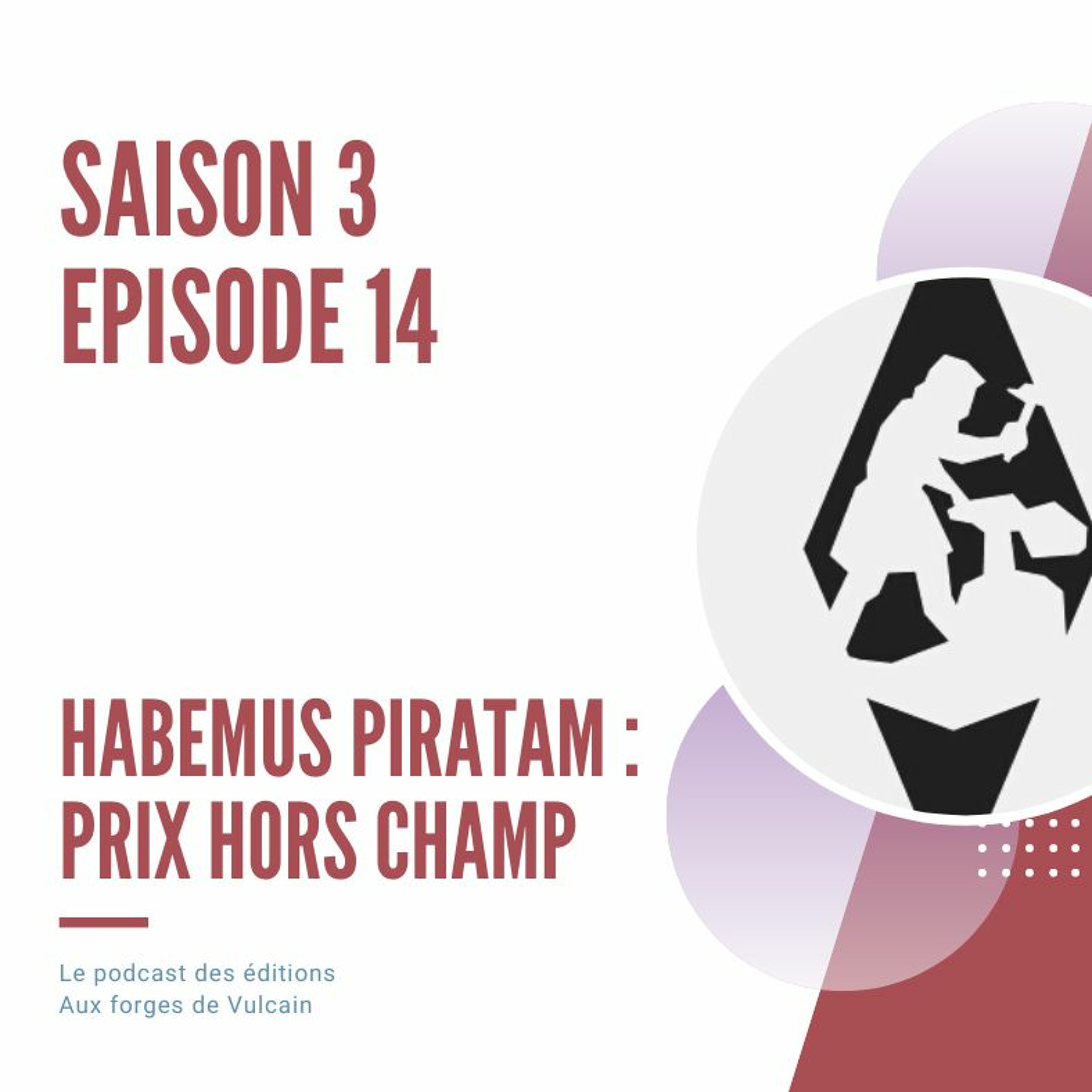 S03EP14 - Remise Du Prix HORS CHAMP À Pierre Raufast Pour HABEMUS PIRATAM