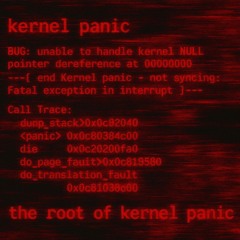kernel_panic - the root of kernel panic