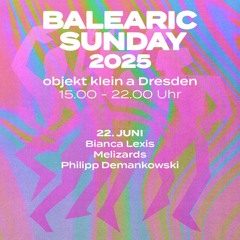 Balearic Sunday June 2025