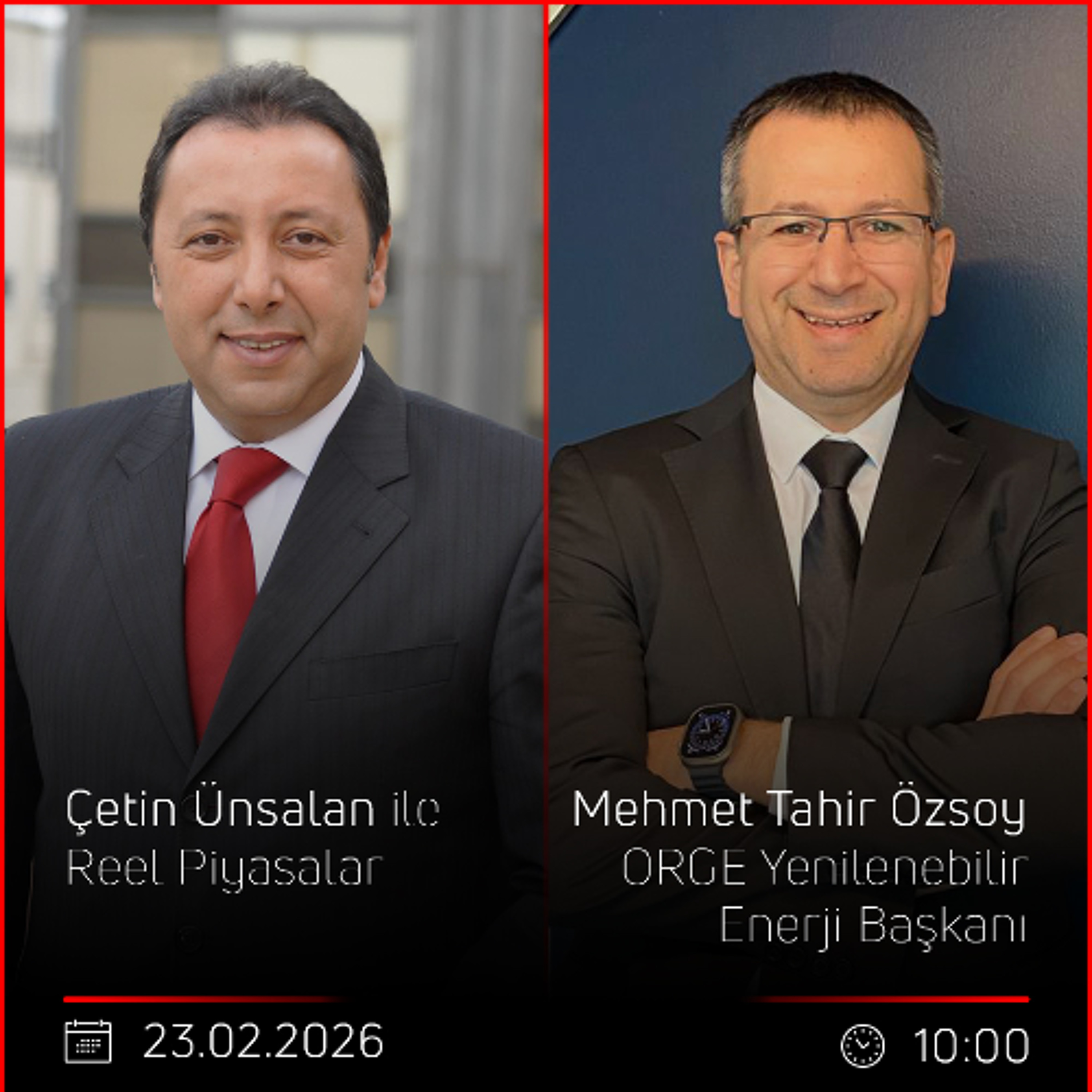 Mehmet Tahir Özsoy - Çetin Ünsalan ile Reel Piyasalar episode artwork