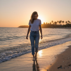 Jeans and TShirt Girl - SUNO AI Mix