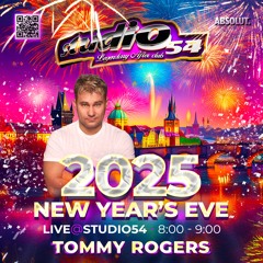 Dj Tommy Rogers - live set z New Year's Eve party 2025 klubu Studio 54
