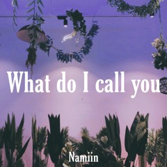 태연 (TAEYEON) - What do I call you (cover) NAMIIN
