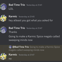 Sweeping Minds (A Karmic Spice Megalo)