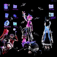 creepy scene girl + kets4eki & Vampyx (lovepopstarzz & WASTY)
