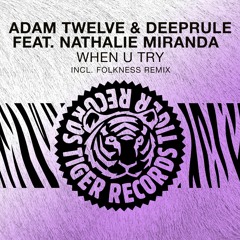 Adam Twelve & Deeprule Feat. Nathalie Miranda - When U Try (Radio Edit)