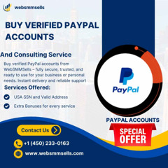 buy verified paypal business account