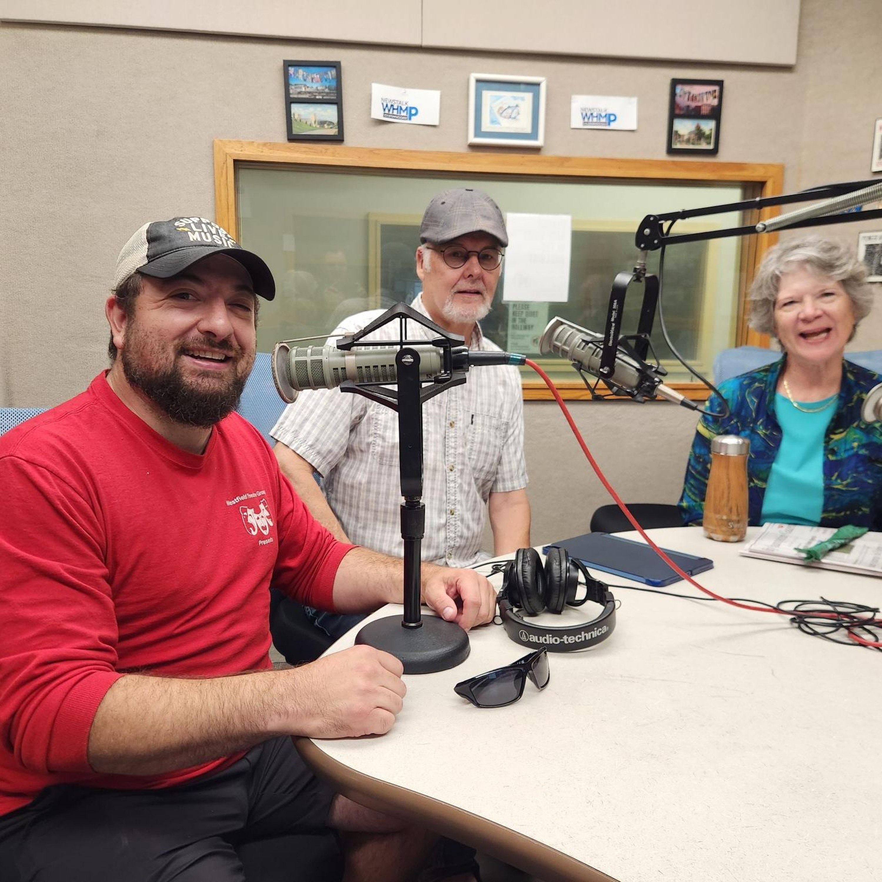 Ruth Griggs with Ken Longstreeth and Jeff Gavioli, members of Bad News Jazz and Blues Orchestra episode artwork