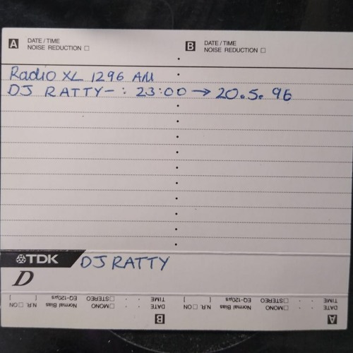 DJ Ratty - Radio XL 1296 AM - 20th May 1996
