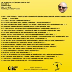 2025-10-10 DJ Michael Terzian pres. DéCaDANSE #351 on Montreal's CIBL 101.5FM