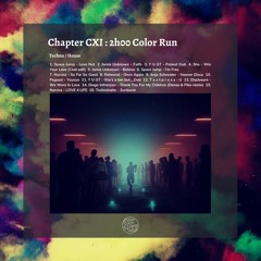 Chapter CXI : 2h00 Color Run