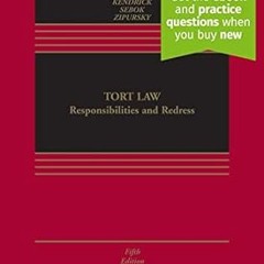 🥧[download]> pdf Tort Law Responsibilities and Redress [Connected eBook with Study Cent