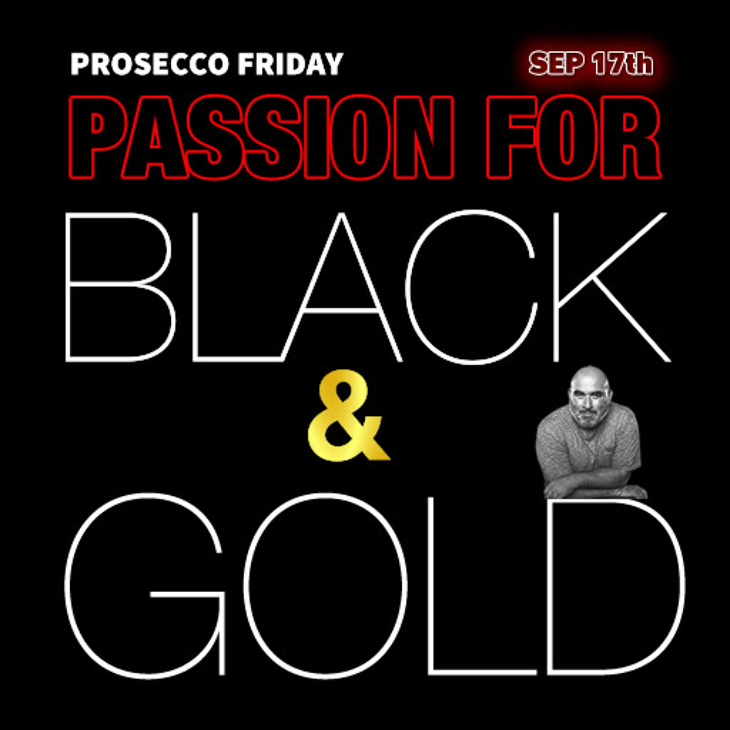 Black & Gold Prosecco Friday