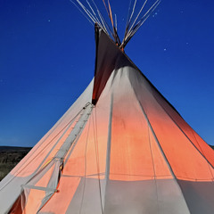 Vernon Salabye singing, Trevor Yazzie drumming, Burnside Az