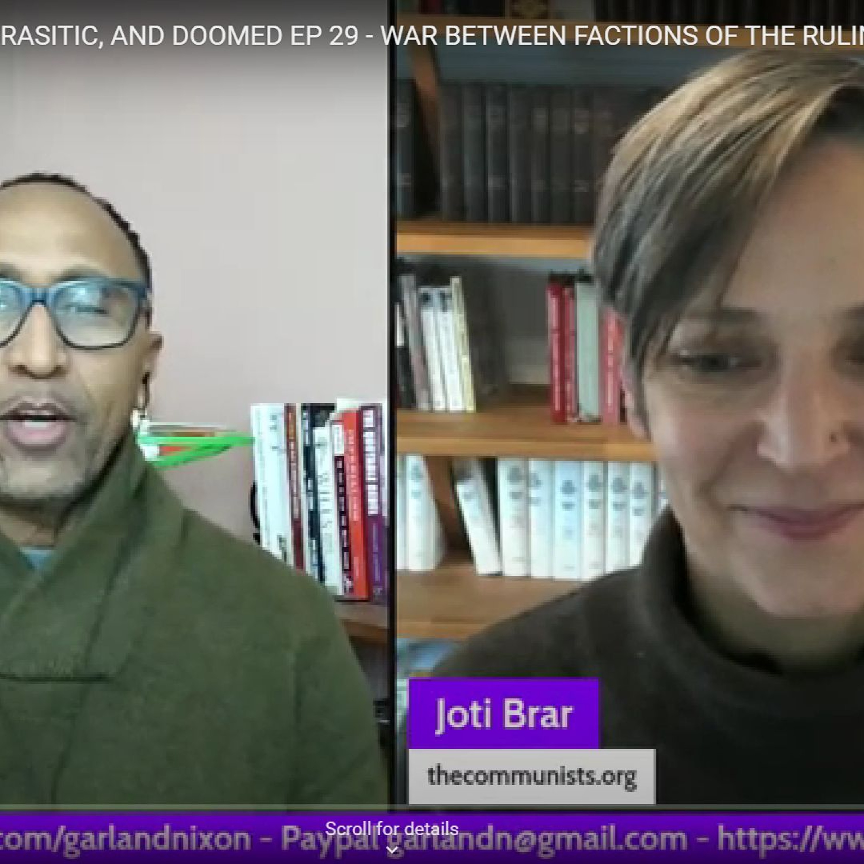 Imperialism parasitic decadent and doomed Garland Nixon and Joti Brar EP29