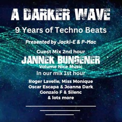 #480 A Darker Wave 27-04-2024 with guest mix 2nd hr by Jannek Bungener