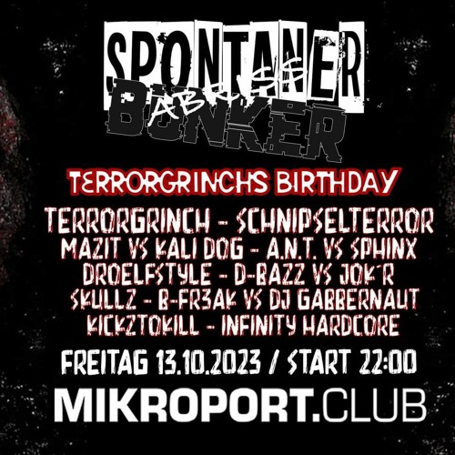 Promoset TerrorGrinchs Birthday 13.10.2023 By HC Instructor