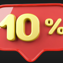 10%