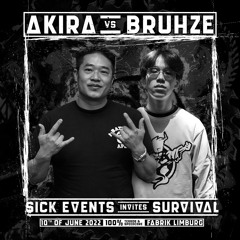 Akira vs Bruhze @ Sick Events invites Survival // 10-06-2022