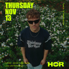 Luca v/d Hombergh - HÖR Berlin Live set