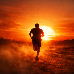 Løb Mens Solen Brænder