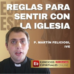Reglas para sentir con la Iglesia - P. Martín Feliciosi - EE 2025