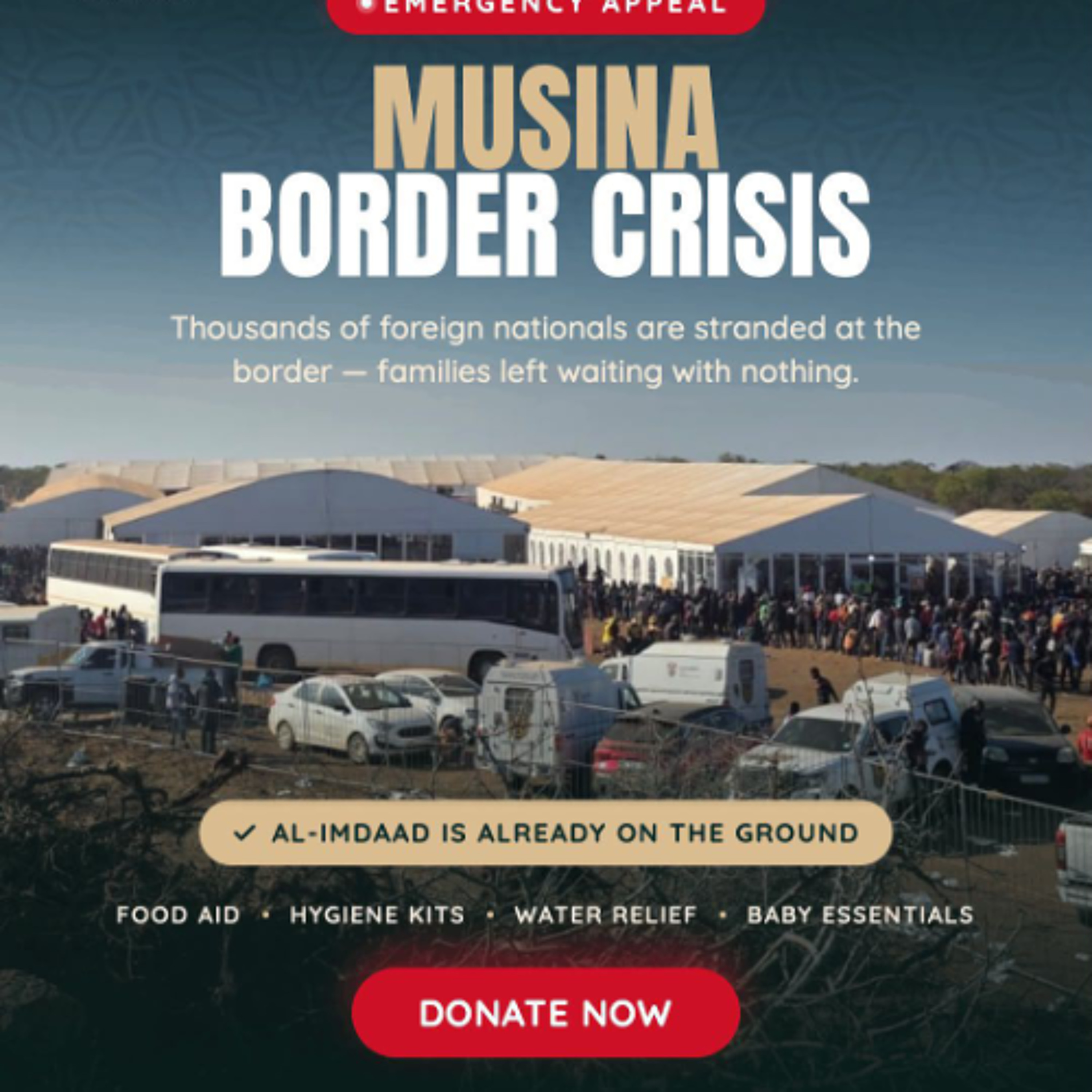 Emergency interventions to assist migrants in Musina - Qari Ziyaad Patel