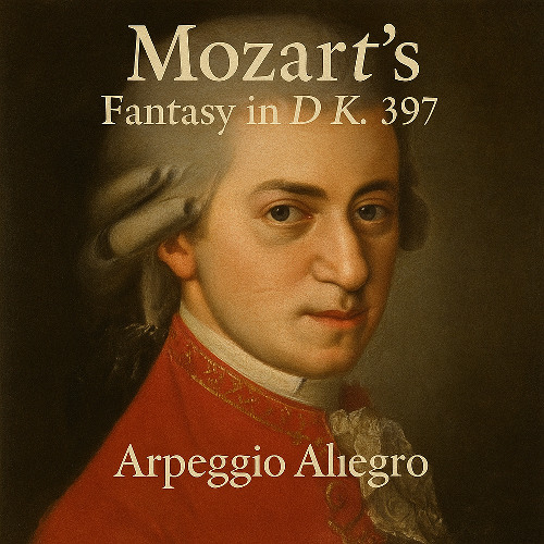 Mozart's Fantasy in D K-397 - Creative Commons Classical Music