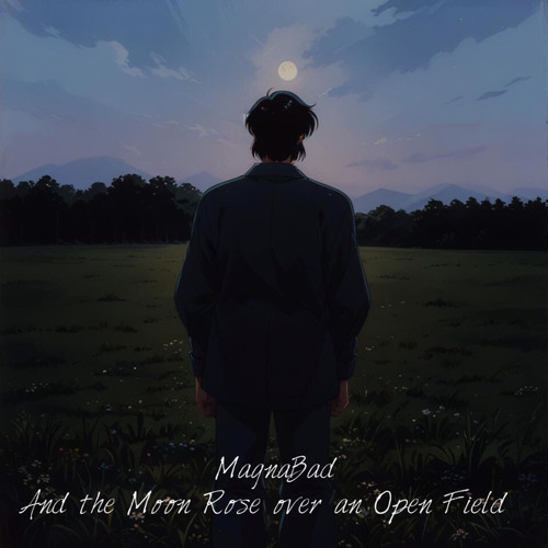 The Moon Rose over an Open Field
