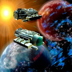 Ship in space I Mela Leone