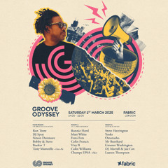GROOVE ODYSSEY FABRIC RADIO ADVERT