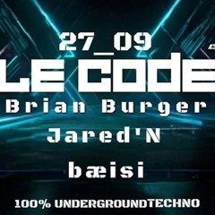 baeisi @ParterreOneBasel - LeCode012 with Brian Burger - 27.09.25