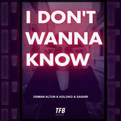 Osman Altun & Koloko & Sasari - I Don't Wanna Know
