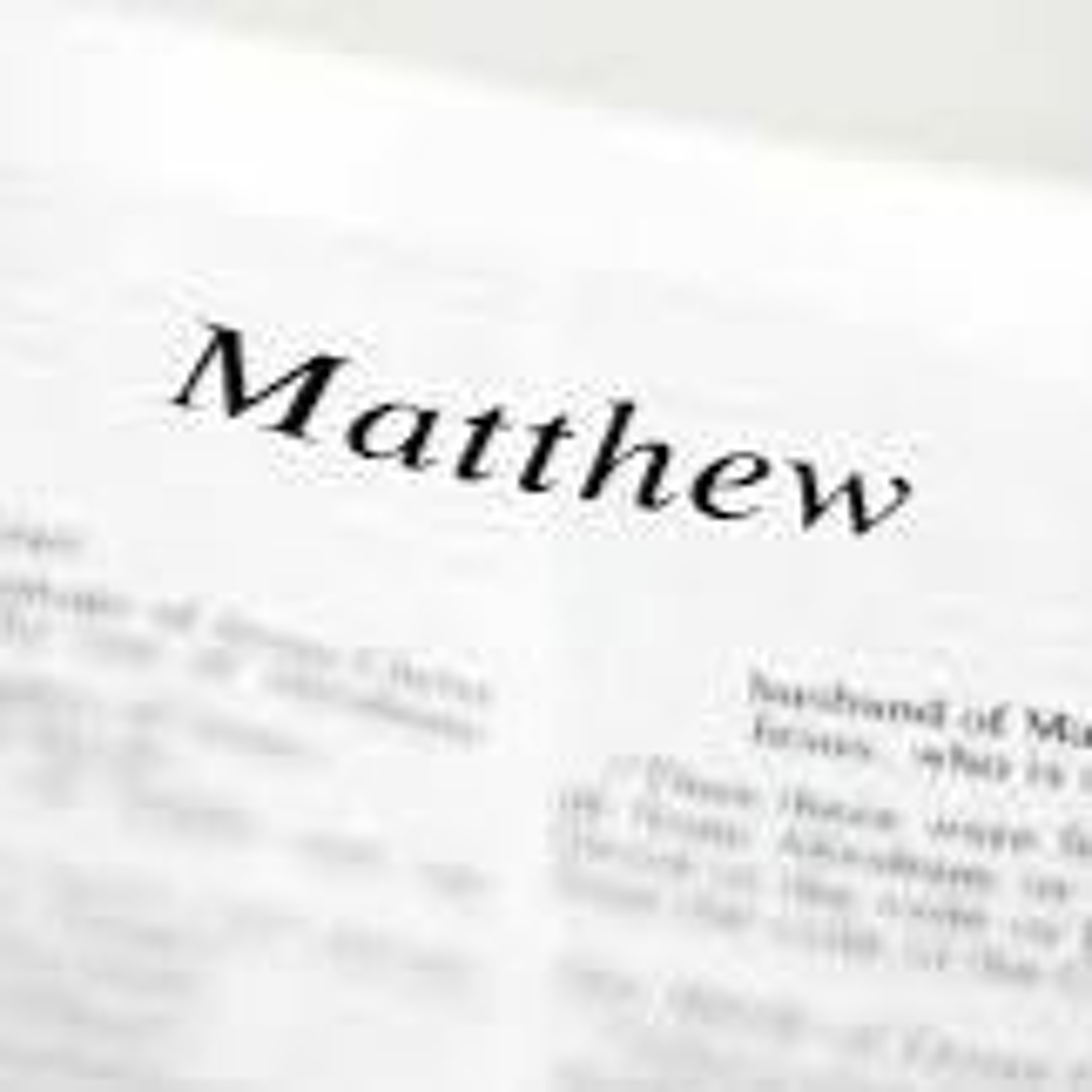 Matthew 1.18 - 25 Woburn Church Of Christ - -Jesus Son Of Joseph episode artwork