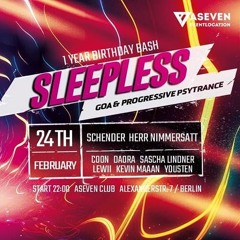 KevinMaaaN b2b Yousten - 1 Year Sleepless Birthday Bash @ ASeven Club 24.02.2023