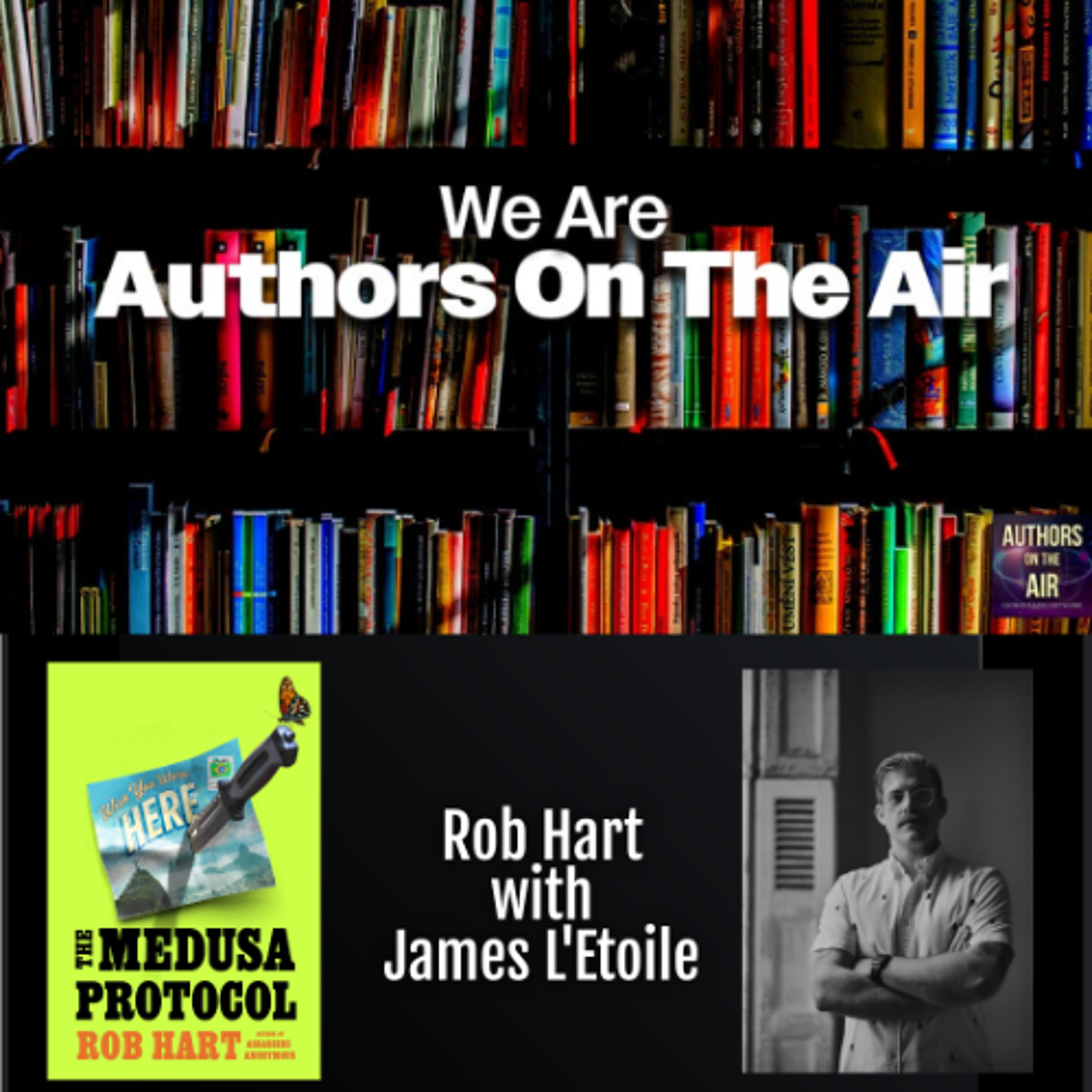 cover of episode Rob Hart The Medusa Protocol Authors on the Air