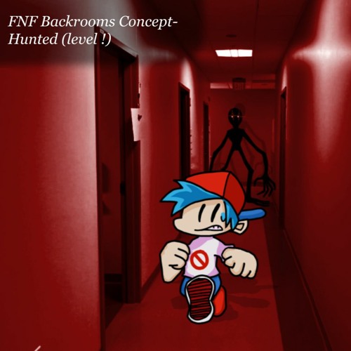 Stream FNF Backrooms Concept - Hunted (Level !) (Run for your life