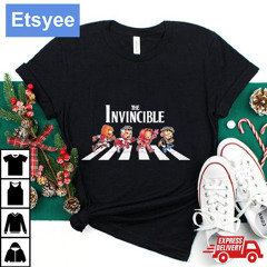The Invincible Video Game Characters Abbey Road Shirt