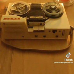 Dialtone from Deltarune except that it's in an old tape