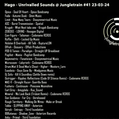 Unrivalled Sounds #41 @ Jungletrain 23-03-24