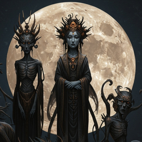 Spirits In The Dark On The Moon