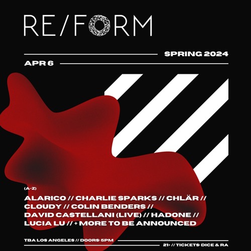 RE/FORM Spring 2024 DJ CONTEST: PHARMA