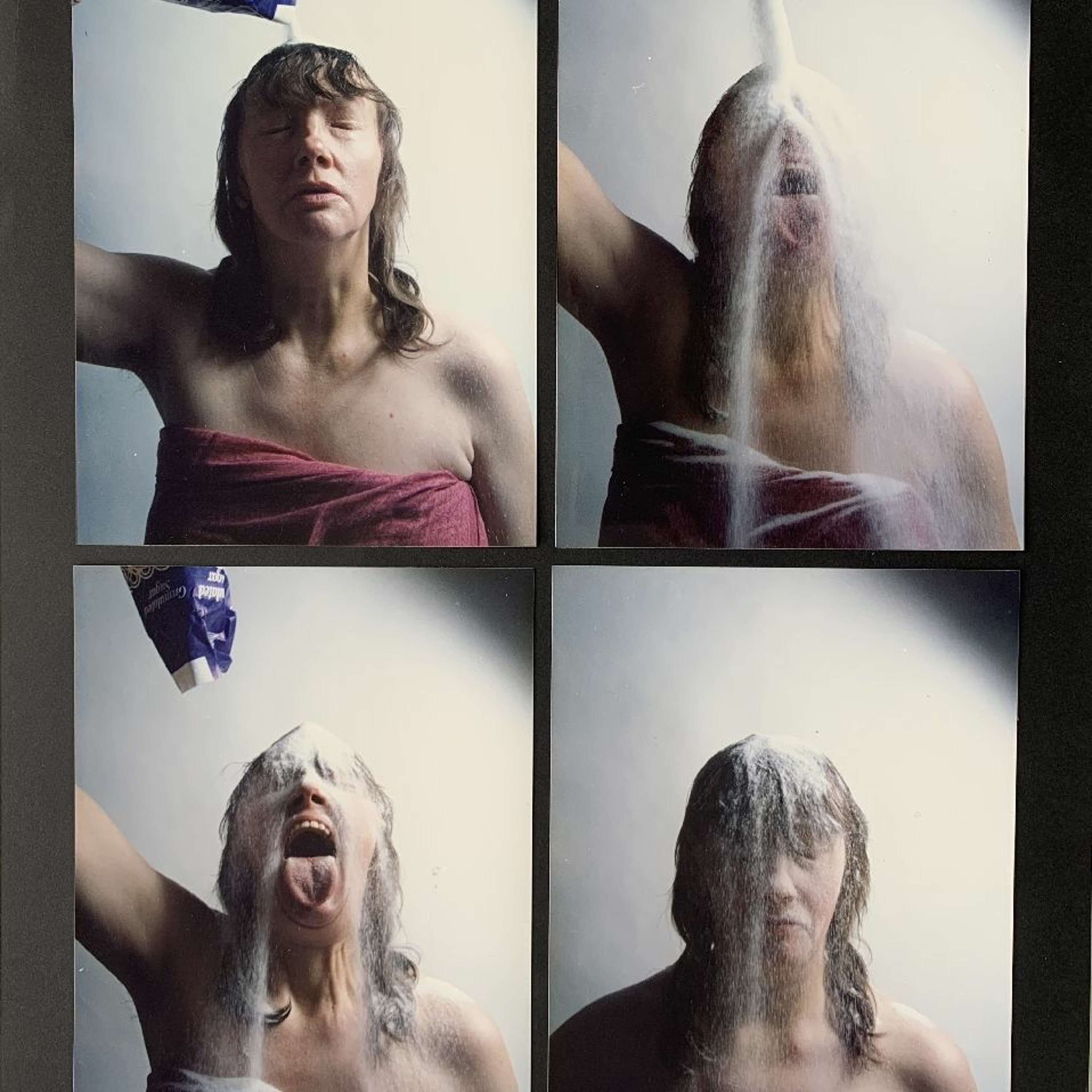 Audio Description, Jo Spence, Phototherapy, work on emotional eating episode artwork