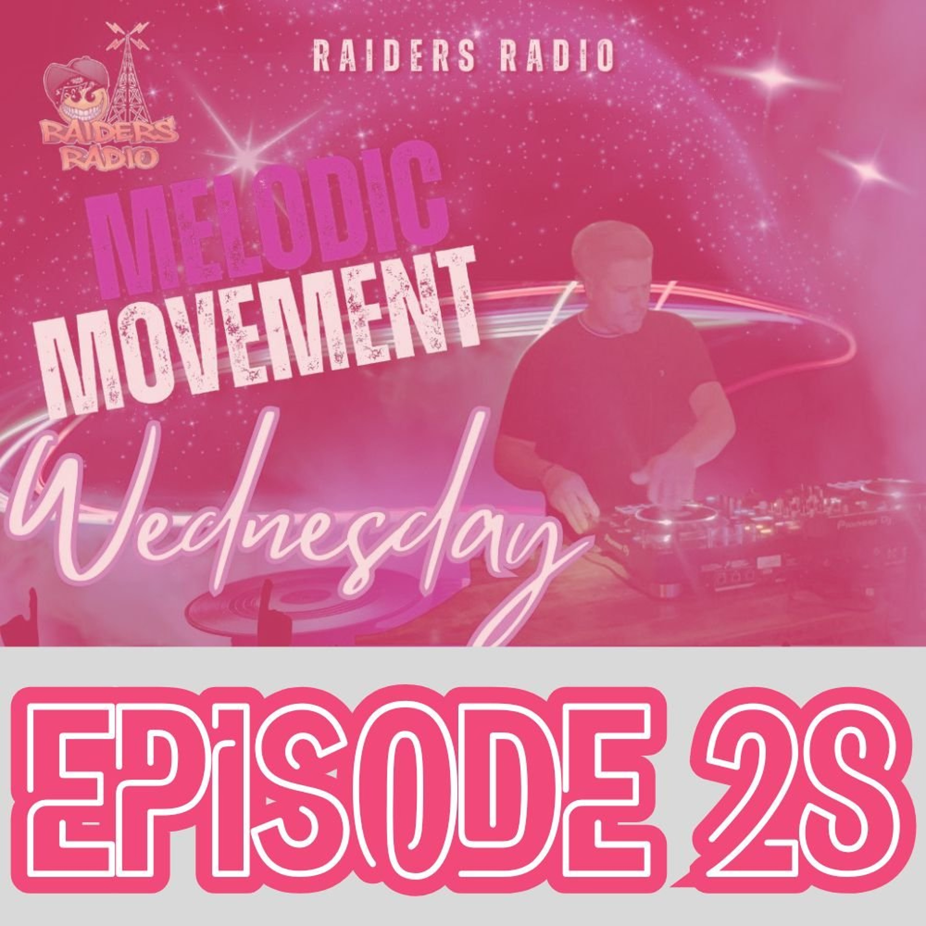 Melodic Movement 028 / Mike Spinx on Raiders Radio / Peak Time Techno Mix DJ Set episode artwork