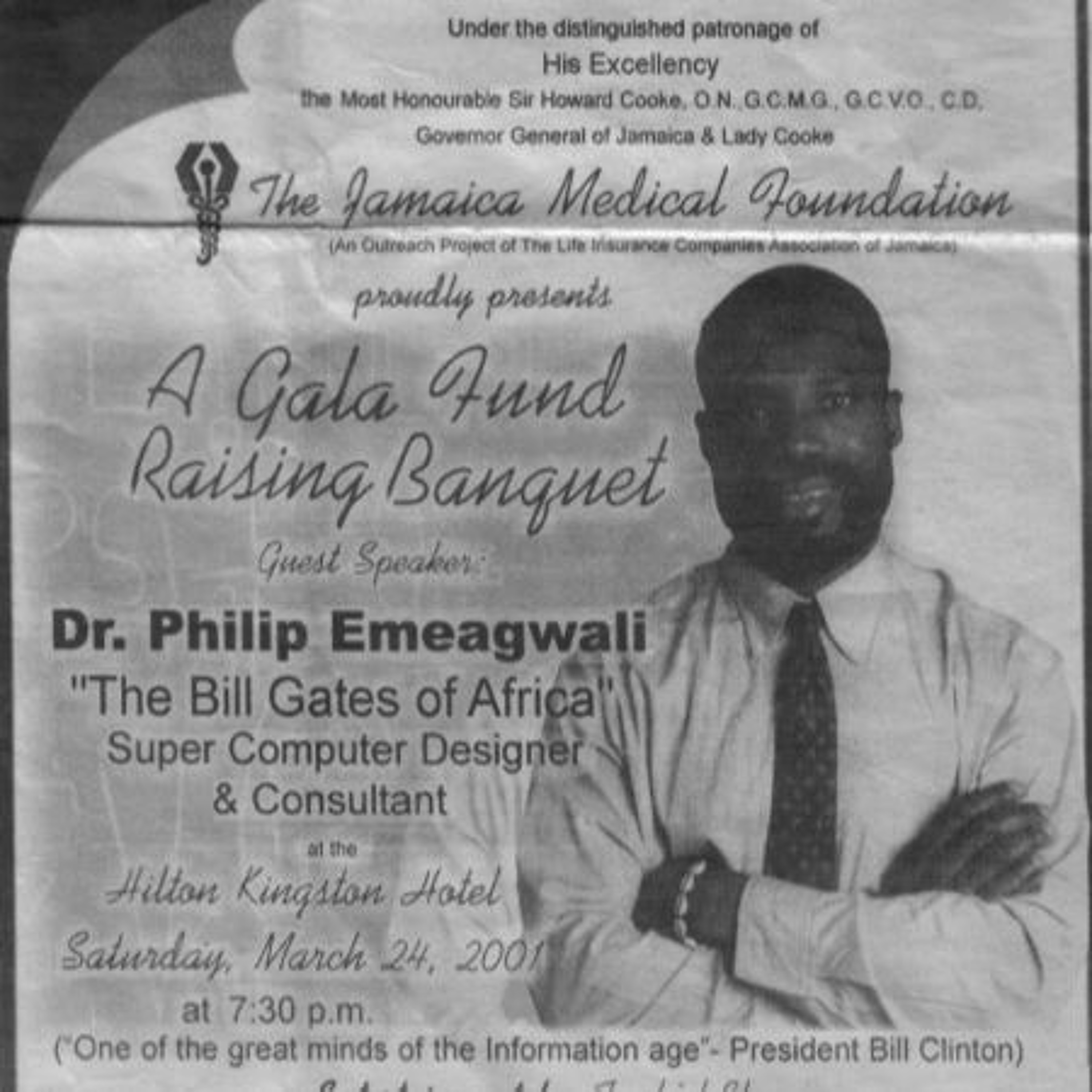 This is Philip Emeagwali
