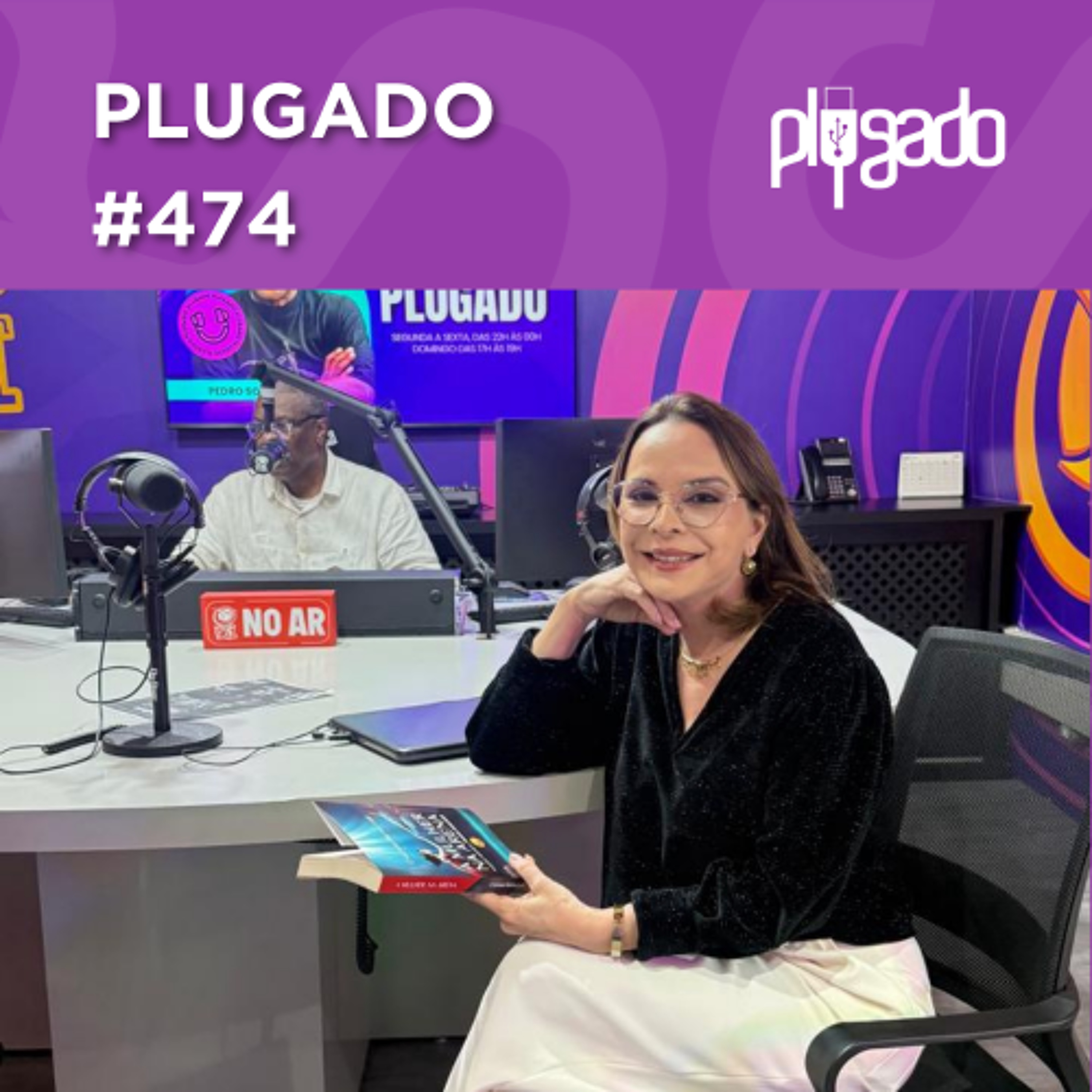PLUGADO #474 - A Mulher na Arena, da escritora Cristiane Barros Leal, será lançado dia 28 episode artwork